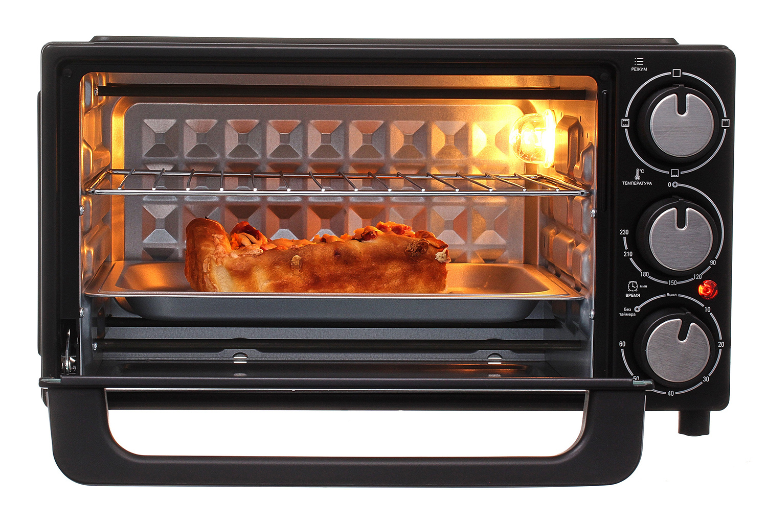 Купить Мини-печь Starwind SMO2001 черная — Фото 6