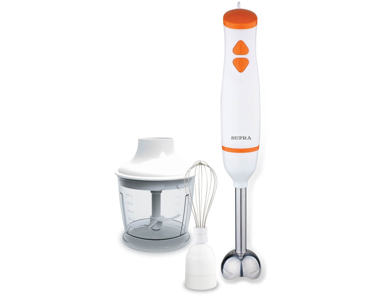 Купить Блендер SUPRA HBS-733 белый/оранжевый — Фото 2
