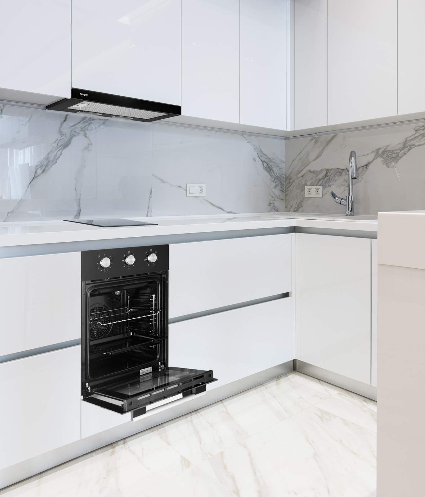 Купить Электрический духовой шкаф Weissgauff EOY 456 BM — Фото 2