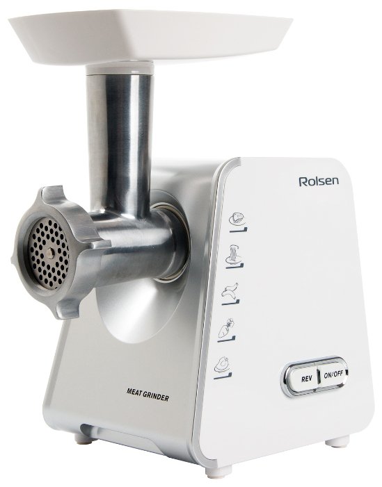 Мясорубка ROLSEN MG-1515PR (silver)																		 — описание, фото, цены в интернет-магазине PT Stores