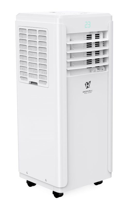 Купить Мобильный кондиционер Royal Clima RM-MD45CN-E серебристый/белый — Фото 3