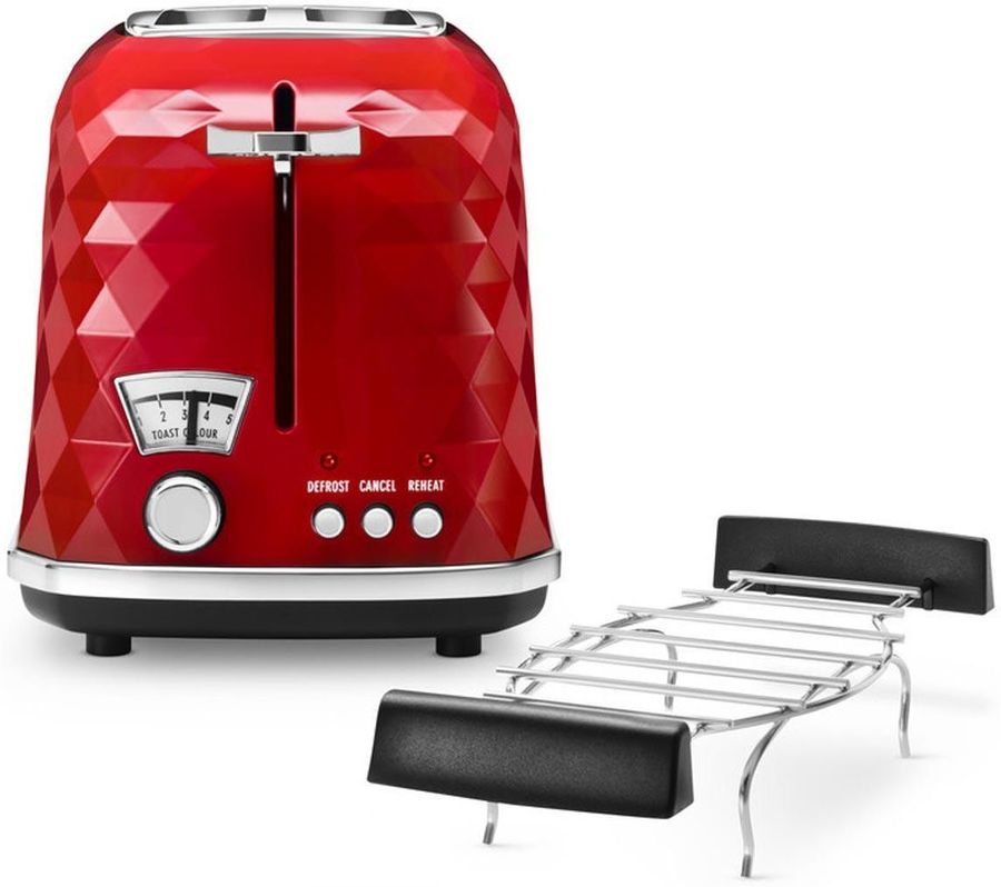 Тостер Delonghi CTJ 2103.R																		 — описание, фото, цены в интернет-магазине PT Stores