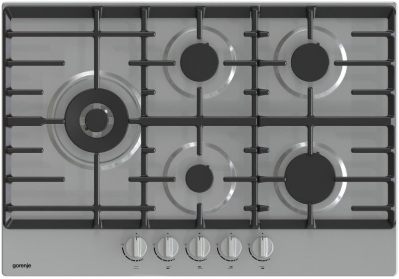 Газовая варочная панель Gorenje GW751X																		 — описание, фото, цены в интернет-магазине PT Stores