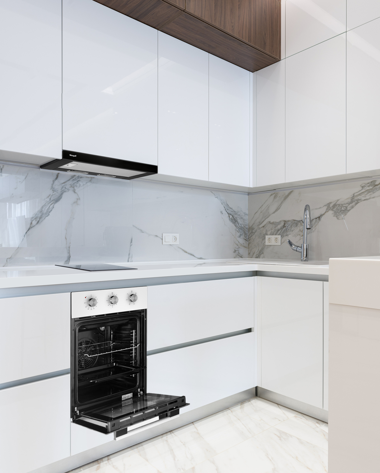 Купить Электрический духовой шкаф Weissgauff EOY 456 WM — Фото 2