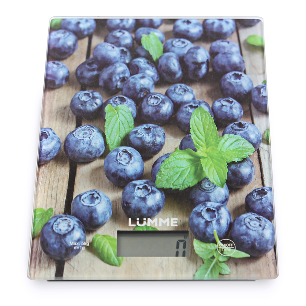 Кухонные весы LUMME LU-1340 черничная россыпь																		 — описание, фото, цены в интернет-магазине PT Stores