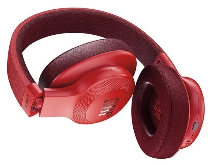 Наушники JBL E55 BT Red																		 — описание, фото, цены в интернет-магазине PT Stores