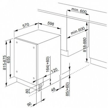 Купить Посудомоечная машина Hansa ZWM 628 IEH — Фото 2