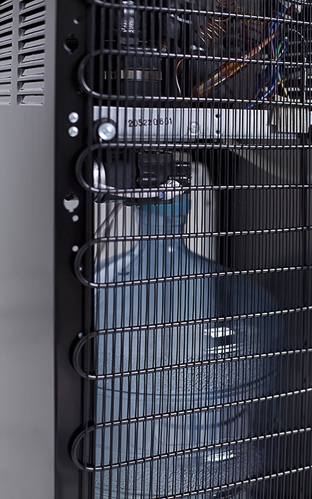 Купить Кулер для воды HotFrost 35AN напольный компрессорный серебристый/черный — Фото 2