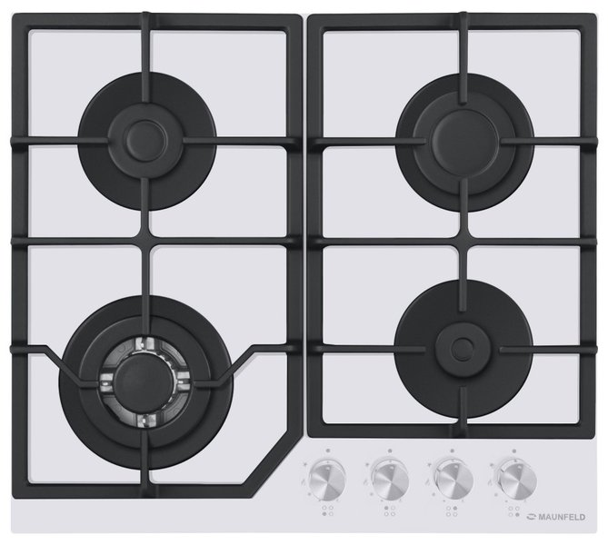 Газовая варочная панель MAUNFELD EGHG.64.43CW/G																		 — описание, фото, цены в интернет-магазине PT Stores