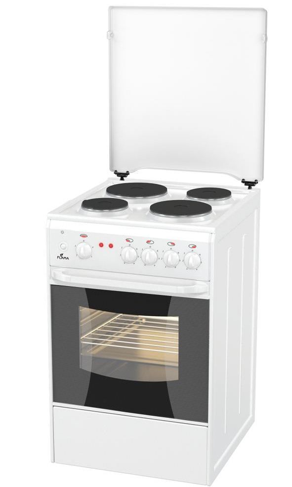 Электрическая плита Flama AE 1401 W																		 — описание, фото, цены в интернет-магазине PT Stores
