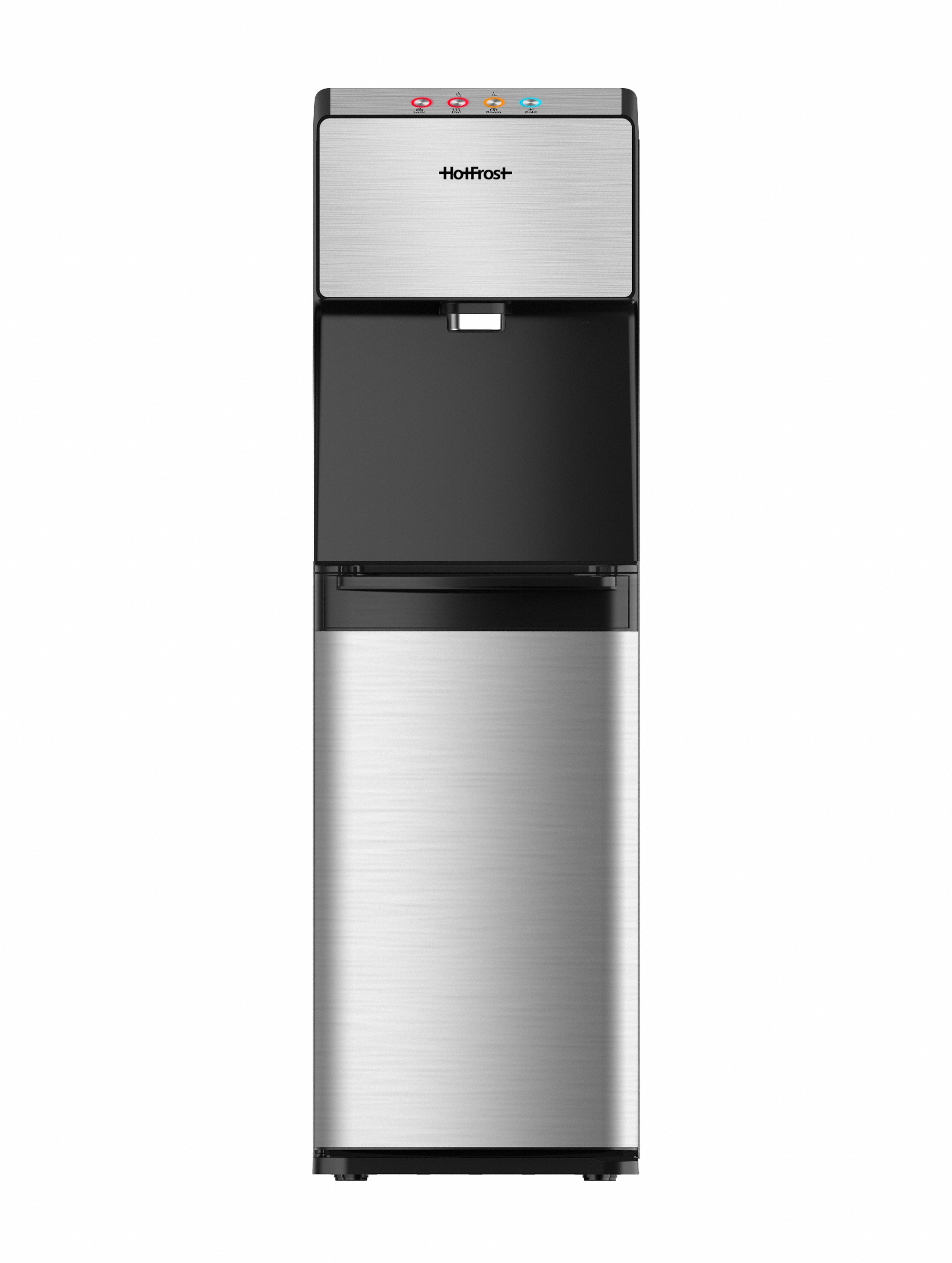 Купить Кулер для воды HotFrost V450ASM напольный компрессорный черный/серебристый — Фото 2