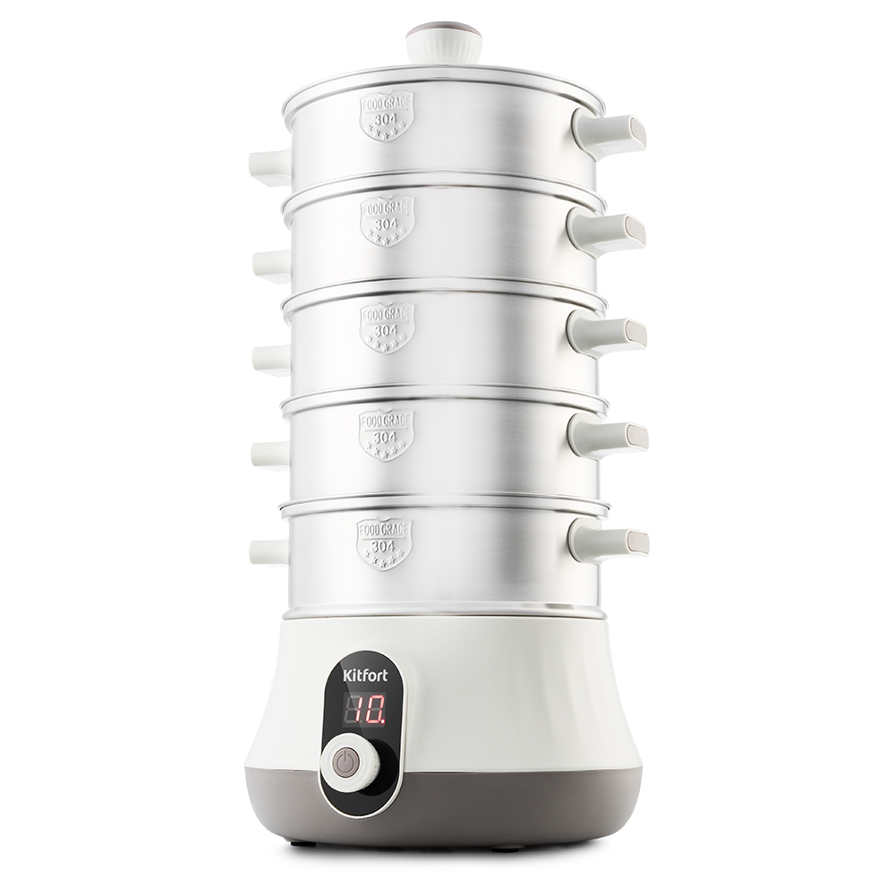 Пароварка Kitfort KT-2035																		 — описание, фото, цены в интернет-магазине PT Stores