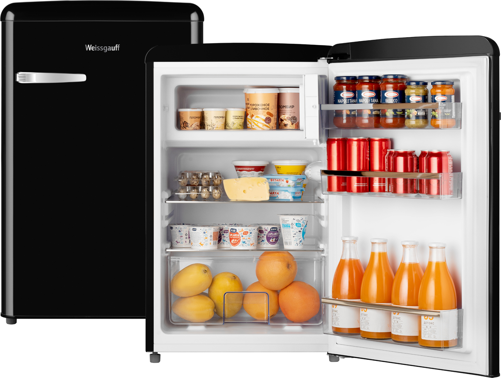 Холодильник Weissgauff WRK 87 BR																		 — описание, фото, цены в интернет-магазине PT Stores