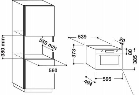 Купить Встраиваемая СВЧ печь Whirlpool W7 MD440 — Фото 2