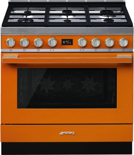 Комбинированная плита SMEG CPF9GPOR																		 — описание, фото, цены в интернет-магазине PT Stores