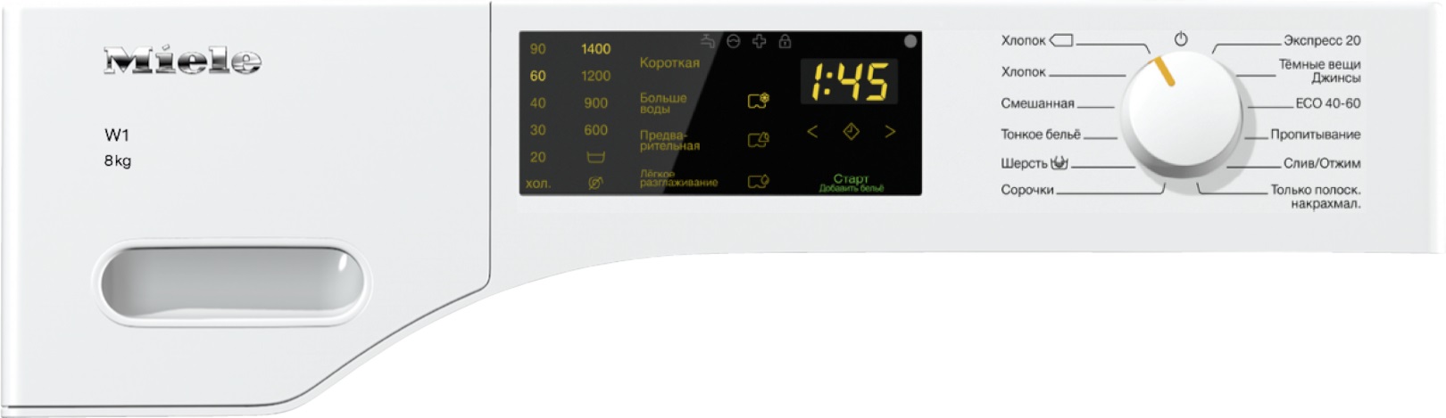 Купить Стиральная машина MIELE WWD120WCS White Edition — Фото 2