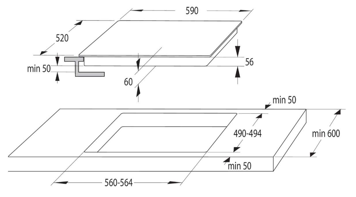 Купить Электрическая варочная панель Gorenje GI6401BSCE — Фото 3