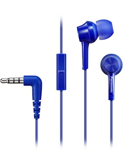Наушники Panasonic RP-TCM105E-A, синий																		 — описание, фото, цены в интернет-магазине PT Stores