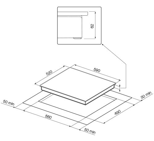 Купить Индукционная варочная панель GRAUDE IK 60.1 — Фото 2