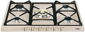 Газовая варочная панель SMEG SPR876AVOGH																		 — описание, фото, цены в интернет-магазине PT Stores