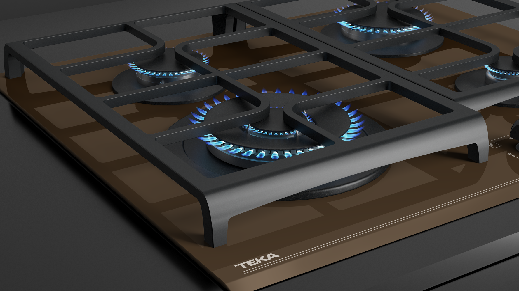 Купить Газовая варочная панель TEKA GZC 64320 XBN LONDON BRICK URBAN — Фото 3