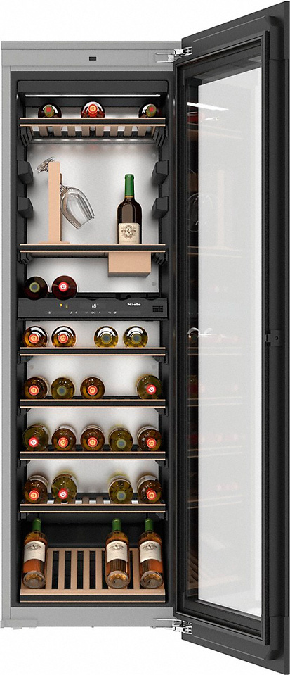 Купить Встраиваемый винный шкаф MIELE KWT6722IGS OBSW — Фото 4