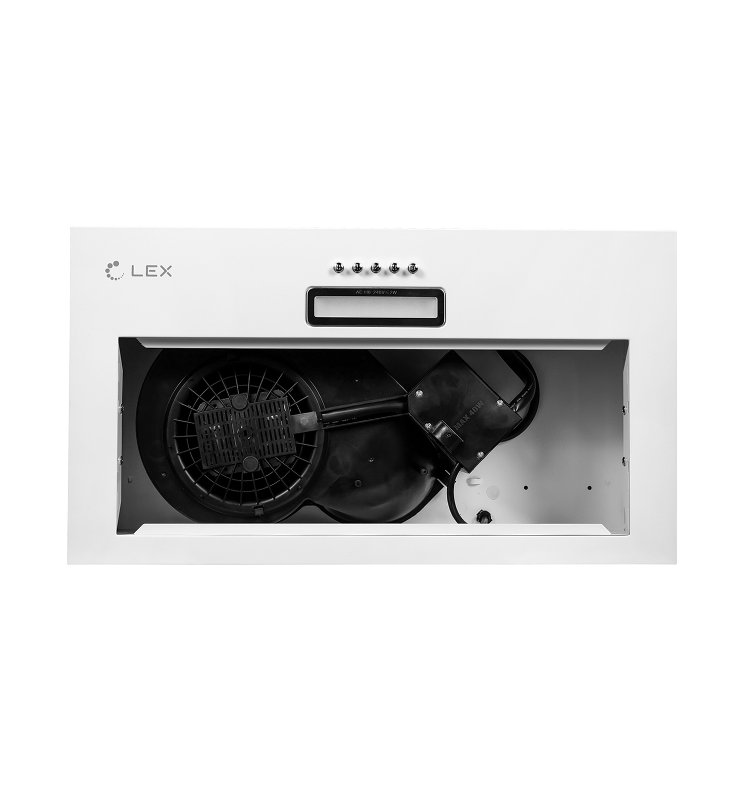 Купить Вытяжка встраиваемая LEX GS Bloc LIGHT 600 белый — Фото 5