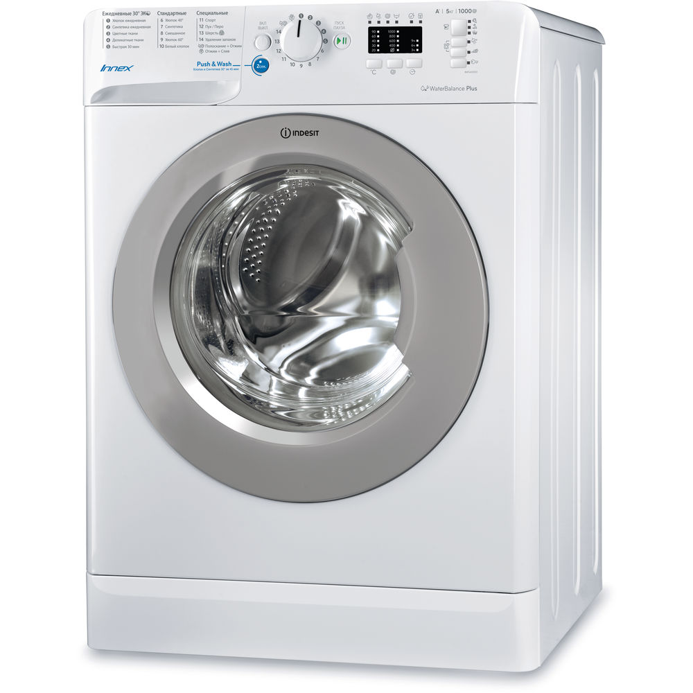 Стиральная машина Indesit BWSA 51051 S																		 — описание, фото, цены в интернет-магазине PT Stores