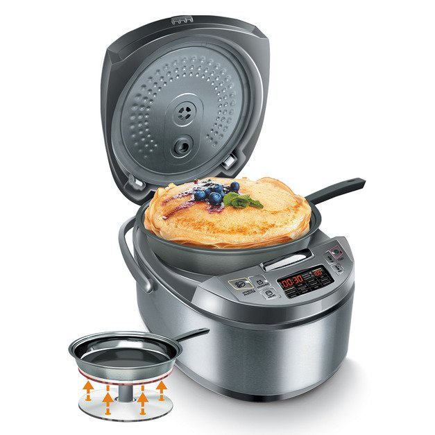 Мультиварка Redmond RMC-FM4520 (Серый)																		 — описание, фото, цены в интернет-магазине PT Stores