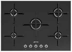 Газовая варочная панель SMEG PV175N																		 — описание, фото, цены в интернет-магазине PT Stores