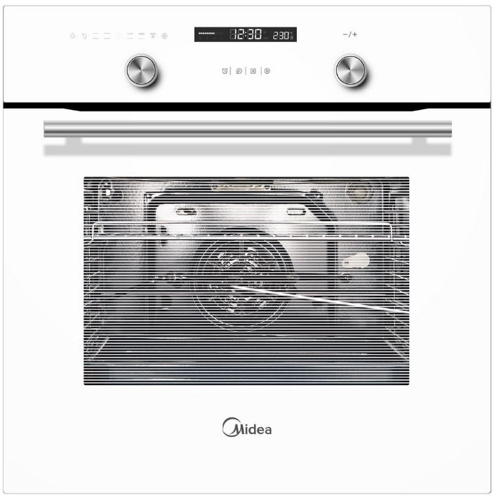 Электрический духовой шкаф Midea ETH901GC-WH																		 — описание, фото, цены в интернет-магазине PT Stores