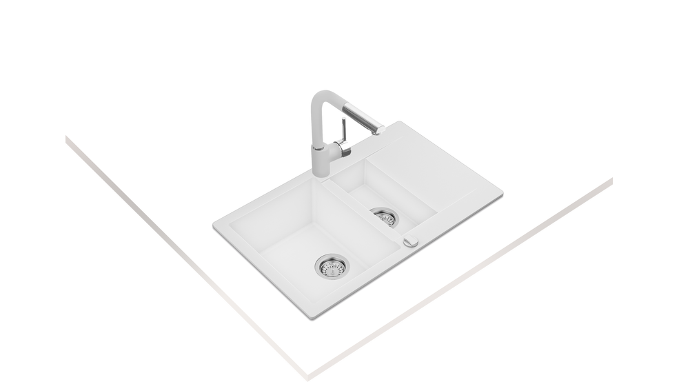 Купить Мойка TEKA CLIVO 60 B-TQ 1 1/2B 1D MARBLE — Фото 2