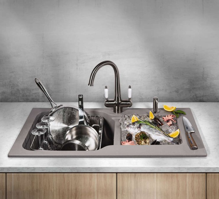 Купить Мойка OMOIKIRI Maru 86-BE Tetogranit/ваниль — Фото 3