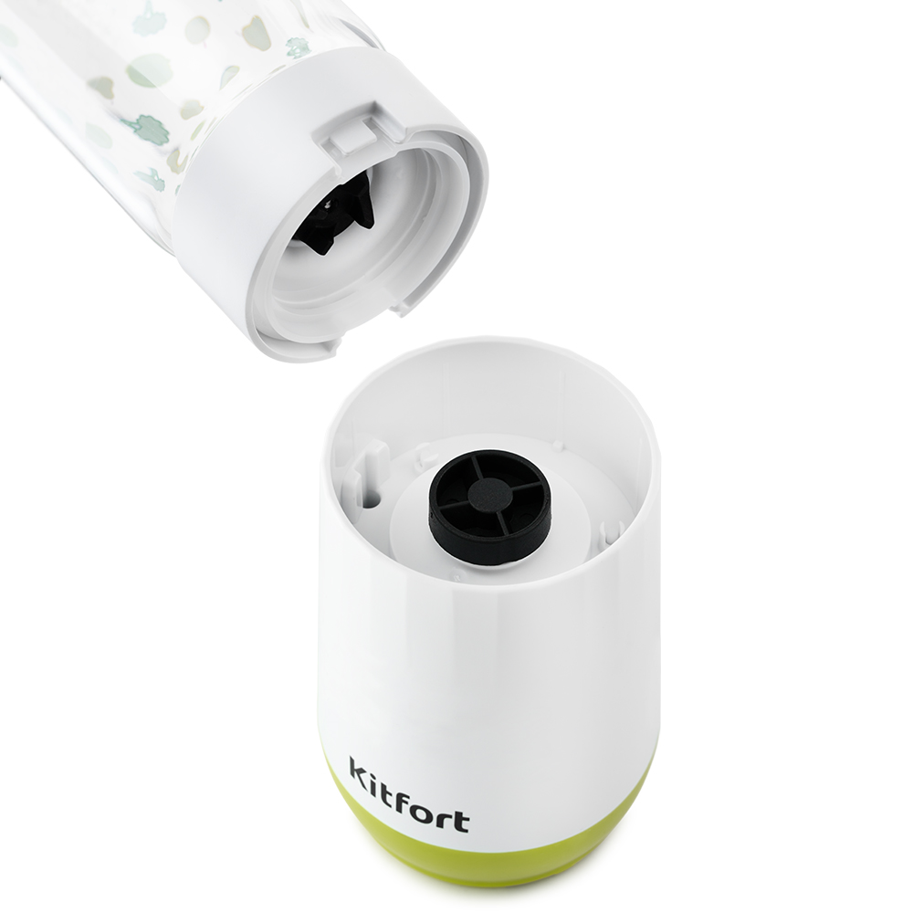 Купить Блендер Kitfort КТ-3043-2 белый/салатовый — Фото 3