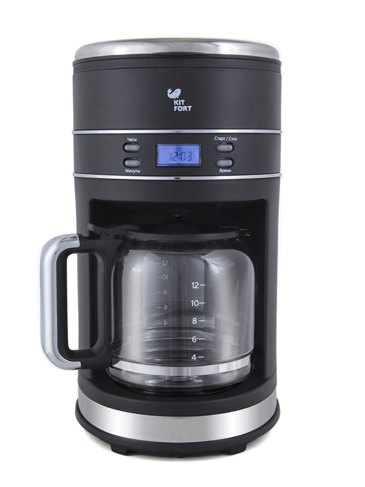 Кофеварка Kitfort КТ-704-2 черный																		 — описание, фото, цены в интернет-магазине PT Stores
