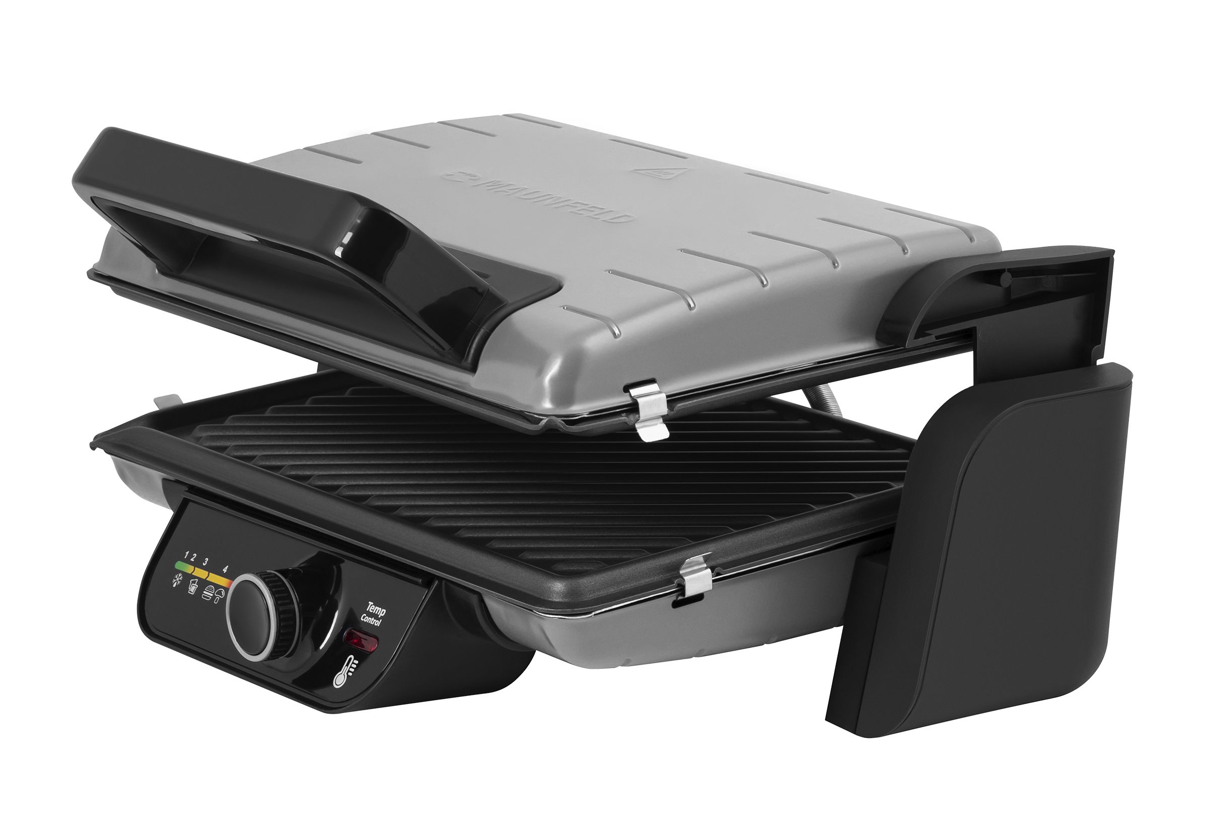 Купить Электрический гриль MAUNFELD MGE2000GR серый — Фото 2