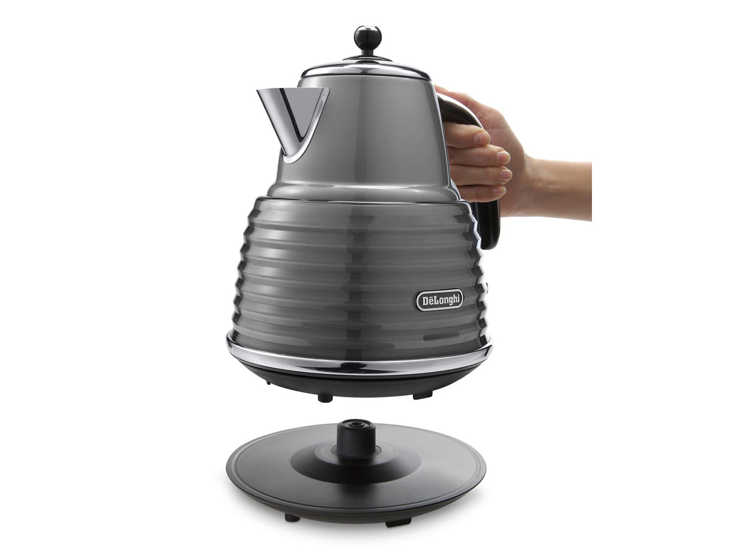 Купить Чайник Delonghi KBZ 2001 GY — Фото 3