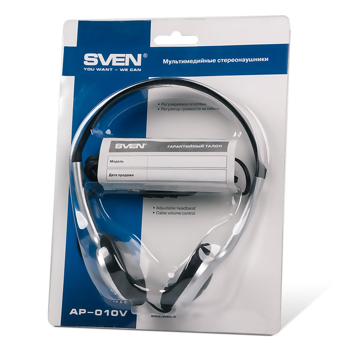 Купить Наушники SVEN AP-010V черный — Фото 6
