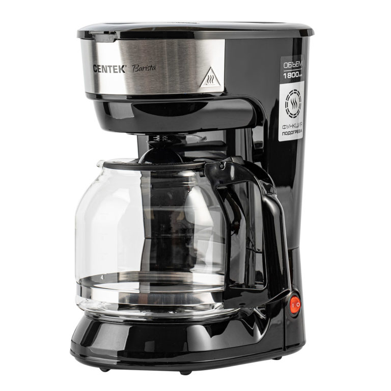 Купить Кофеварка CENTEK CT-1147  steel — Фото 3