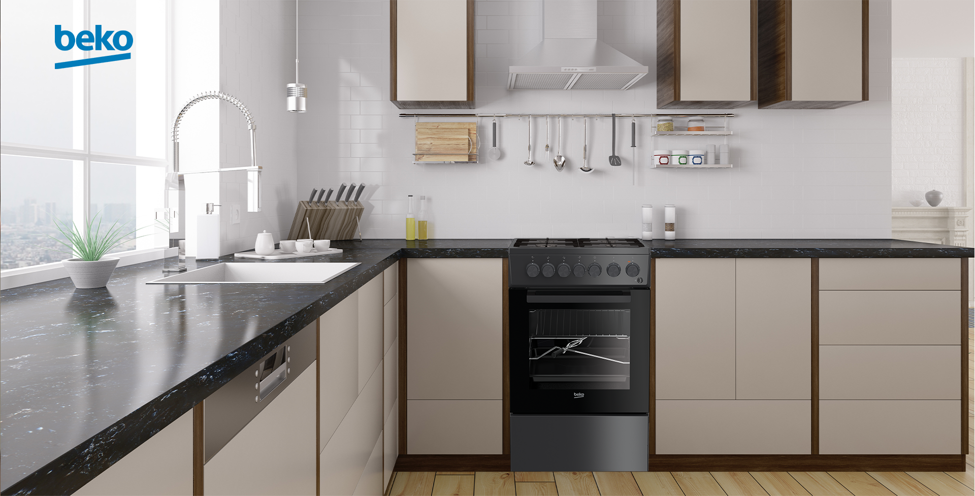 Купить Комбинированная плита BEKO FSET 52115 GAS — Фото 2