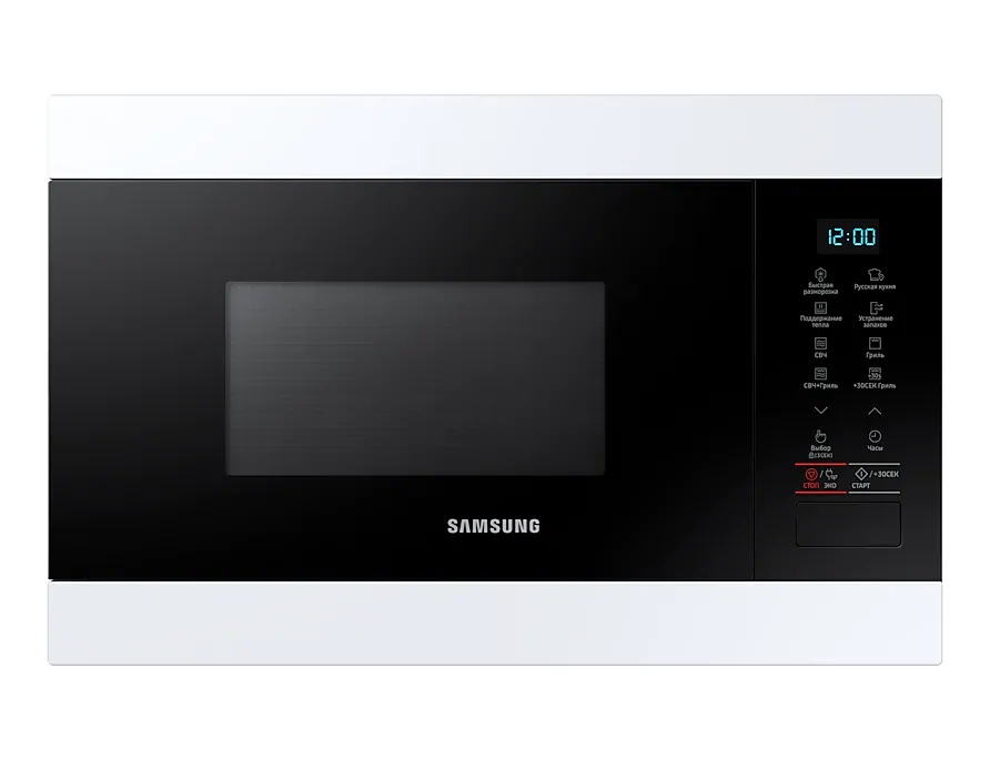Встраиваемая СВЧ печь SAMSUNG MG22M8054AW																		 — описание, фото, цены в интернет-магазине PT Stores