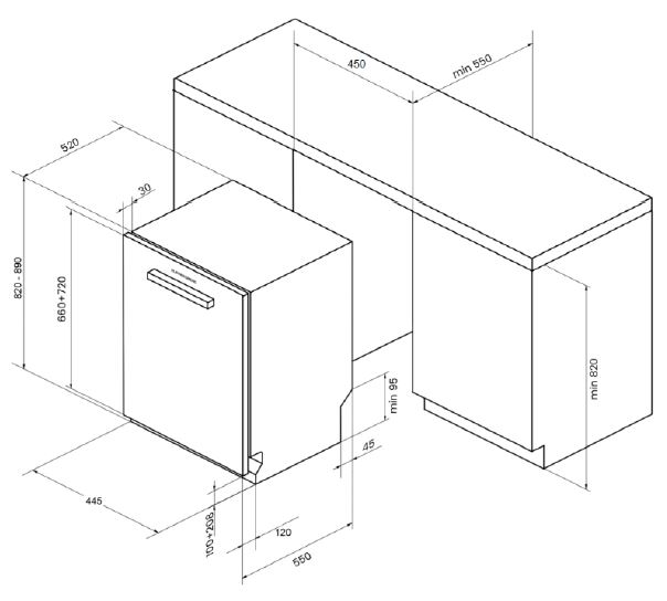 Купить Встраиваемая посудомоечная машина KUPPERSBERG GS 4533 — Фото 5