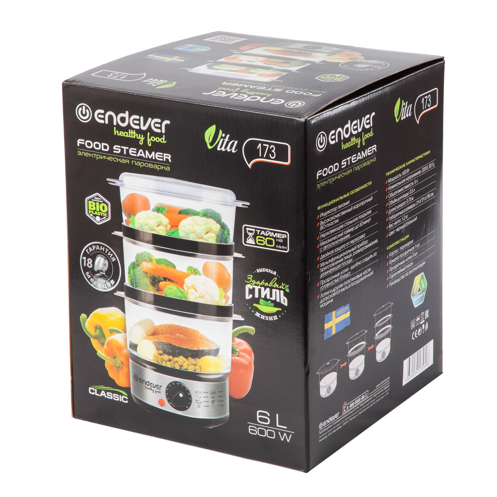 Купить Пароварка ENDEVER Vita 173 — Фото 13