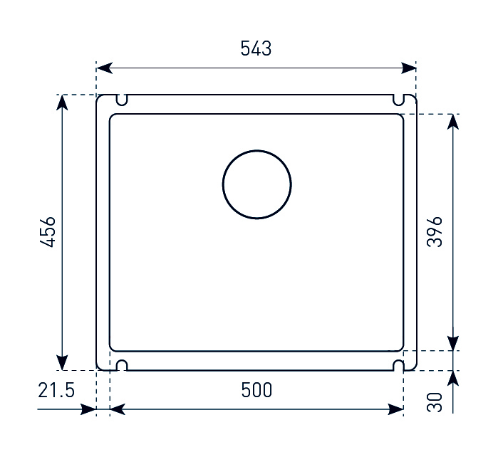 Купить Мойка Zigmund & Shtain Integra 500 Камен.соль — Фото 4