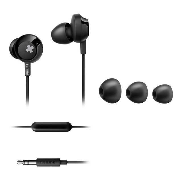 Купить Наушники PHILIPS BASS+ SHE4305 Black — Фото 2