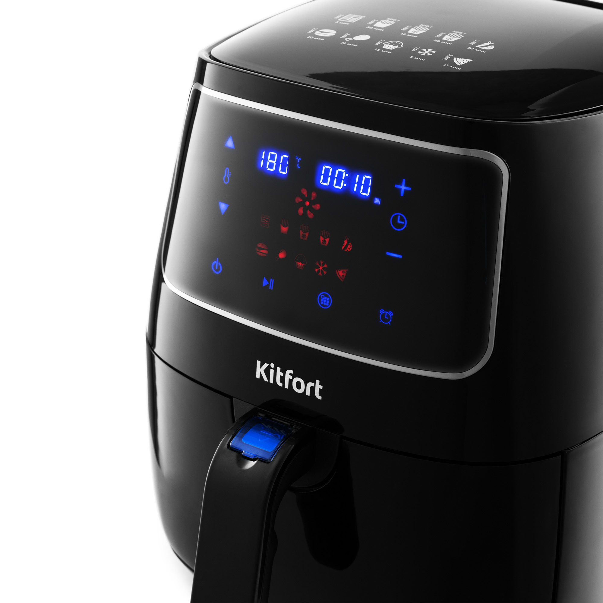 Купить Аэрогриль Kitfort KT-2211 черный — Фото 2