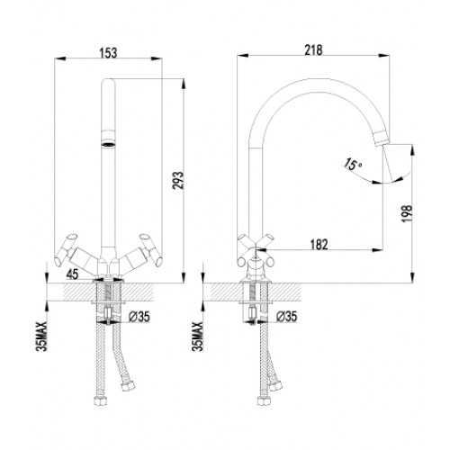 Купить Смеситель LEMARK LM7504C Смеситель Practica для кухни — Фото 2