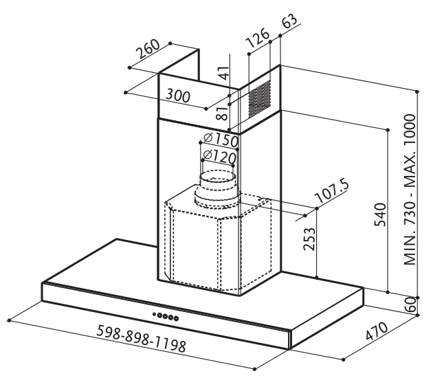Купить Купольная вытяжка FABER STILO COMFORT X A120 — Фото 4