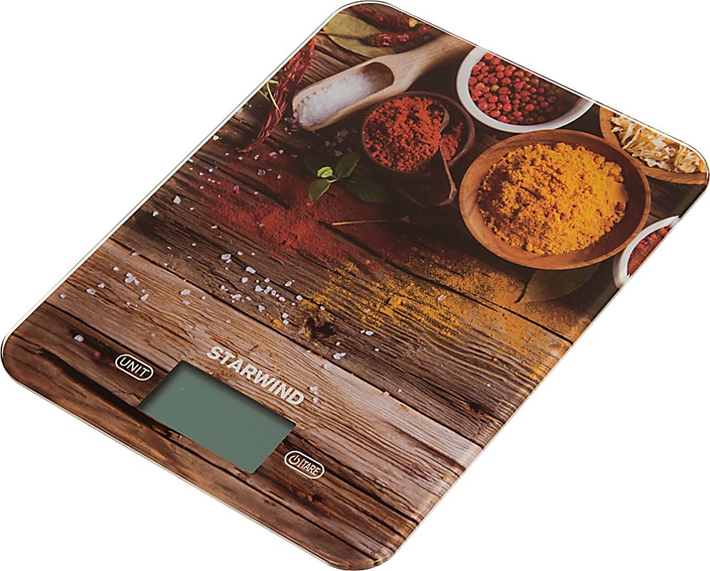 Кухонные весы Starwind SSK3358																		 — описание, фото, цены в интернет-магазине PT Stores