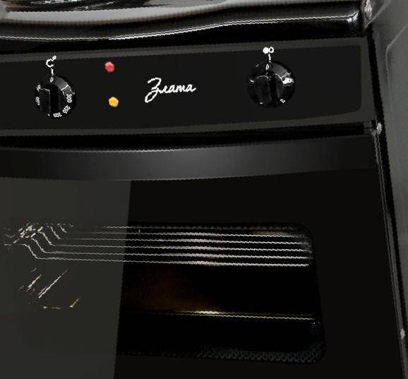 Купить Электрическая плита ЗЛАТА 231Т черная — Фото 2